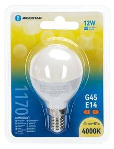 LED Žiarovka G45 E14/12W/230V 4000K - Aigostar