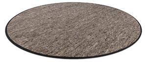 Koberec NEPAL 2100 kruh, vlnený, obojstranný, prírodný, stone/grey