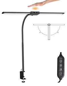 Top Light - LED stmievateľná stolová lampa s klipom LYRA LED/18W/230V 3000-6500K čierna