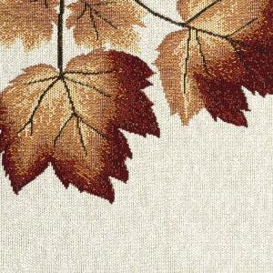 Prestieranie MOTIV javorové listy smotanová 32x135 cm štóla