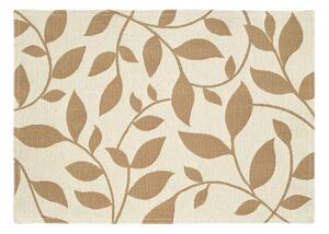 Prestieranie MOTIV FINO listy smotanová 45x140 cm