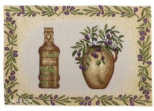 Prestieranie MOTIV olivy béžová zelená modrá 32x48 cm