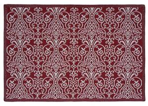 Prestieranie MOTIV LUREX ornament červená 45x140 cm