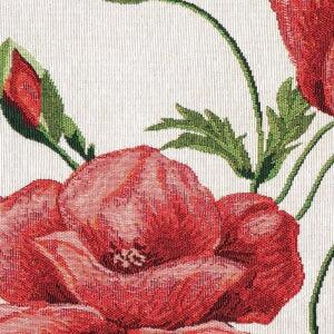 Prestieranie MOTIV poppy biela červená 32x48 cm