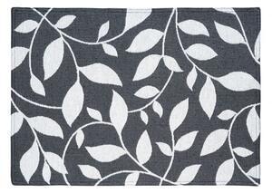 Prestieranie MOTIV FINO listy čierna 45x140 cm