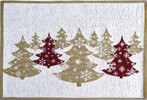 Prestieranie MOTIV stromy s vločkami 32x48 cm