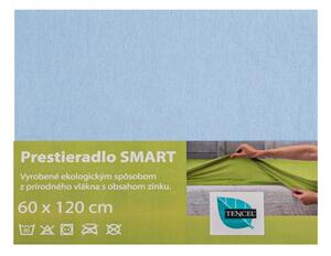 Detské prestieradlo/chránič SMART svetlá modrá 60x120 cm