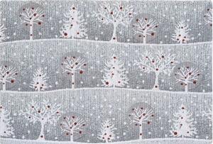 Prestieranie MOTIV biele stromy biela sivá 32x48 cm