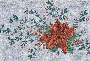 Prestieranie MOTIV vianočná hviezda červená zelená 32x48 cm