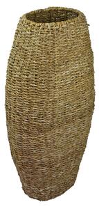 Vysoká váza z morskej trávy Rozmery (cm): 40x24 cm, v.80 cm