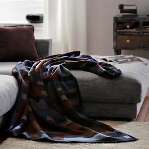Deka VELURO denim kocka 150x200 cm