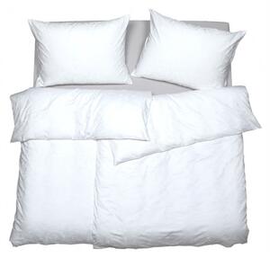 Obliečky ELEGANT PLUS špirály biela predĺžený 1x paplón 140x220 + 1x vankúš 70x90 cm
