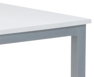 Jedálenský stôl DUSTIN biela/sivá