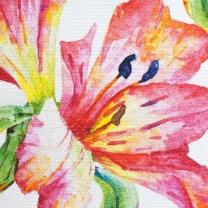 Dekoračný návlek FLORA ľalie 45x45 cm