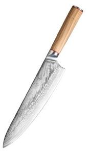 FUJUNI kuchařský damaškový nůž Chef 9