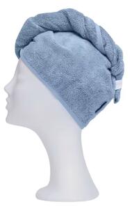 Turban froté MODAL SOFT sivá modrá 70 cm