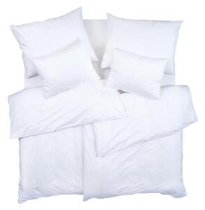 Obliečky ELEGANT PLUS štvorčeky biela Štandardný 1x paplón 140x200 + 1x vankúš 70x90 cm