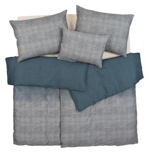 Obliečky SATÉN DESIGN káro ombre Štandardný 1x paplón 140x200 + 1x vankúš 70x90 cm