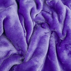 Barančeková deka OVEČKA fialová 150 x 200 cm