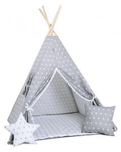 Sowadesind teepee stan Sivá hviezdička + stabilizátor
