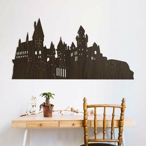 DUBLEZ | Drevený obraz z Harryho Pottera - Rokfort
