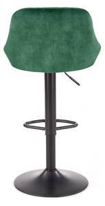 Barová stolička SCH-101 tmavozelená