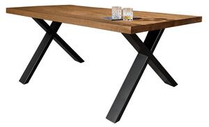 Jedálenský stôl TAMPA X orech/čierna