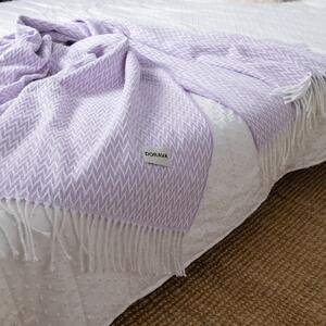 Bavlnená Deka Cassera - Beige Violet