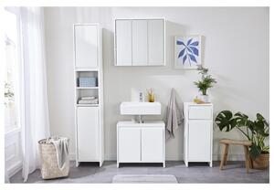 LIVARNO home Skrinka do kúpeľne 28 Oslo, biela x 180 cm, 32 (100364826) x