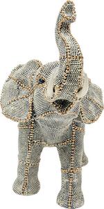 Walking Elephant dekorácia perlová
