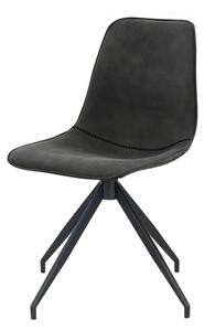 Jedálenská stolička MANOCU 2 sivá/čierna