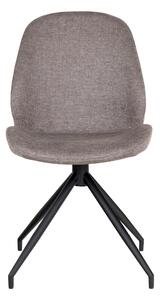 Jedálenská stolička MUNTI 2 sivá/čierna