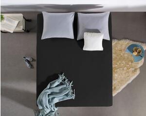 DreamHouse Prestieradlo Jersey čierna Veľkosť: 80/100 x 200