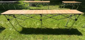 TENTino Skladací profi pult 2,85 mx 42 cm pre nožnicový stan