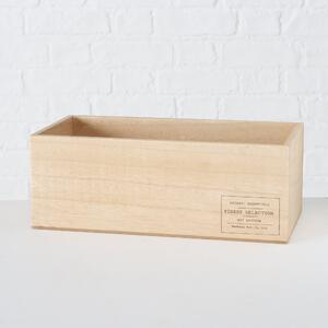 Boltz Dekoratívne drevený box Natural Set 2 ks