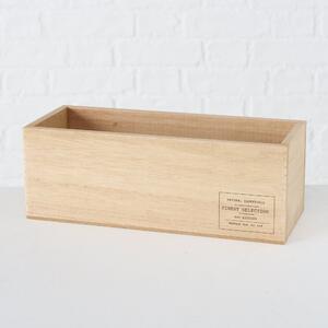 Boltz Dekoratívne drevený box Natural Set 2 ks