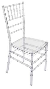 TENTino Stolička CHIAVARI ECONOMY TRANSPARENT