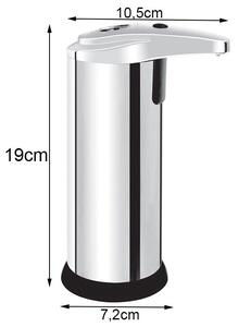Verk 15918 Bezdotykový automatický dávkovač mydla 200 ml chróm