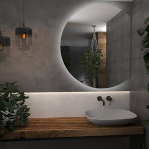 Okrúhle zrkadlo do kúpeľne s LED svetlom E5
