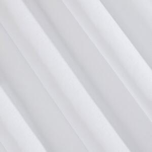 Biela hladká záclona Argea 140×270 na páske
