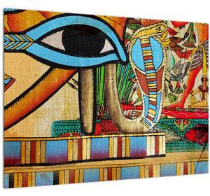 Obraz s egyptskými motívmi (70x50 cm)