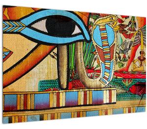 Obraz s egyptskými motívmi (90x60 cm)