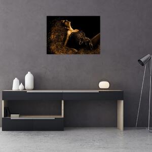 Obraz - Žena zo zlata (70x50 cm)