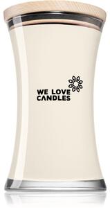 We Love Candles Basic Lily Of The Valley vonná sviečka s dreveným knotom 700 g