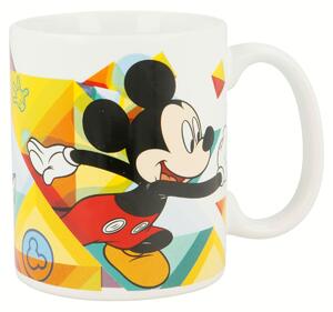 Hrnček Mickey Mouse Happy smiles Keramický Červená Modrá (350 ml)