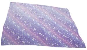 Verk Svietiaca deka Soft Dreams Stars, 150 x 180 cm fialová