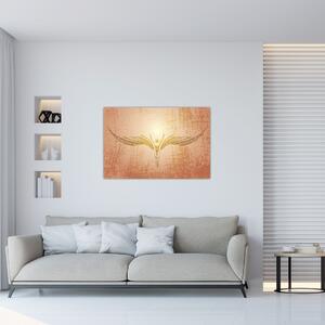 Obraz - Anjelská abstrakcia (90x60 cm)