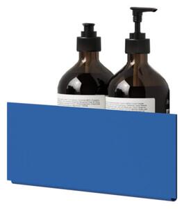 Nichba Rohová kúpeľňová polička Bath Shelf Corner, blue