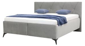 Čalúnená posteľ DRAVA 180x200 šedá