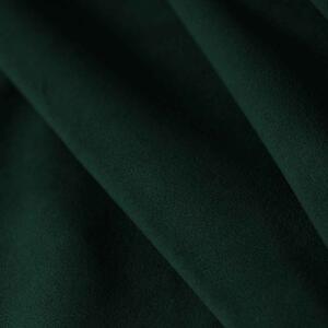 Zelená Šesťmiestna zamatová pohovka Mamaia Panoramic 383 × 185 × 75 cm MICADONI HOME